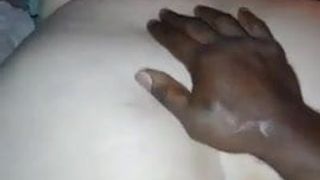 Granny Julie fat ass bent over