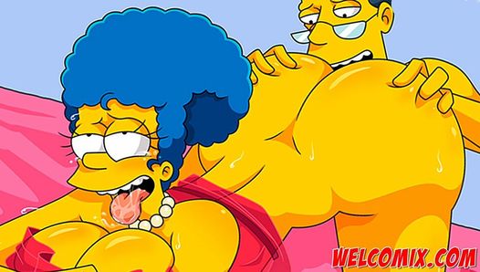 The neighbor’s lover! Fucking the hot neighbor – The Simptoons