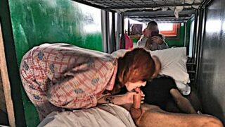 HOSTEL BLOWJOB: The Big Boobs Slut Wakes Me Up With A Good Blowjob And Sucks All Soft Ball Porn